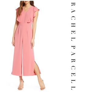 Rachel Parcell Flutter Sleeve Jumpsuit